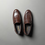Brown Penny Loafers