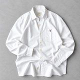 White Linen Button-Up Shirt