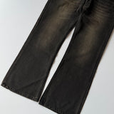 Washed Bootleg Denim