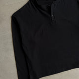 Boxy Fit Waffle Henley