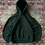 Forest Green Heavyweight Boxy Hoodie | 450 GSM