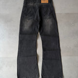 Washed Bootleg Denim