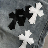 Cross-Style Baggy Jeans