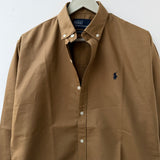 Camel Brown Oxford Shirt