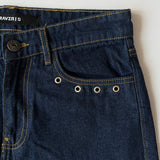 Raw Indigo Wide-Leg