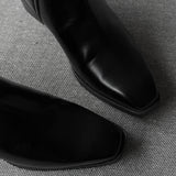 Black Heeled Chelsea Boots