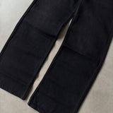 Wash Black Wide-Leg Jeans
