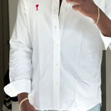 AMI CLASSIC WHITE SHIRT