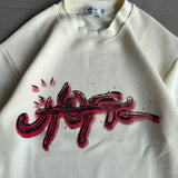 Cream Graphic Waffle Tee