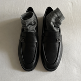 Black Penny Loafers