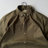 Olive Oxford Shirt