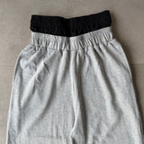 Double-Waist Wide-Leg Sweatpants