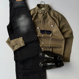 Olive Oxford Shirt