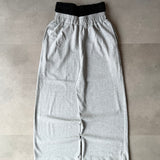 Double-Waist Wide-Leg Sweatpants