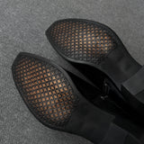 Black Heeled Chelsea Boots