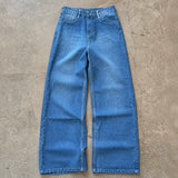 Wide Leg Denim Jeans
