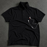 Black Collared Shirt