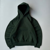 Forest Green Heavyweight Boxy Hoodie | 450 GSM