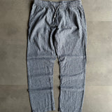 Striped Linen-Pants