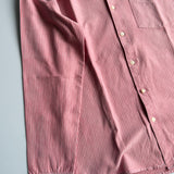 Pink Fine-Stripe Oxford Shirt