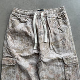 Beige Tree Camo Cargo Pants
