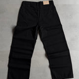 Black Barrel Fit Jeans