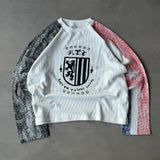 Crest Waffle Knit Raglan Tee