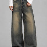 Vintage Tinted Wide-Leg