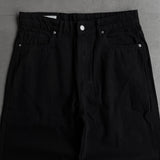 Black Barrel Fit Jeans