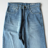 Light Blue Wide-Leg