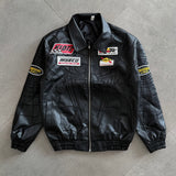Spider Web Racing Moto Jacket