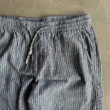 Striped Linen-Pants