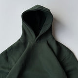 Forest Green Heavyweight Boxy Hoodie | 450 GSM