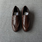 Brown Penny Loafers