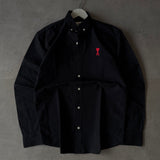 AMI CLASSIC BLACK SHIRT