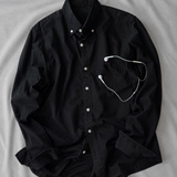 Black Oxford Shirt