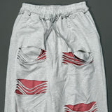 Reversible Baggy Patchwork Sweatpants