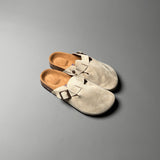 Taupe Boston Clog
