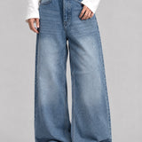 Light Blue Wide-Leg