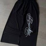 Double-Waist Wide-Leg Sweatpants