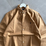 Camel Brown Oxford Shirt