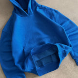 Royal Blue Heavyweight Boxy Hoodie | 450 GSM