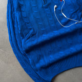 Cable Knit Quarter-Zipper