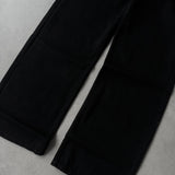 Black Wide-Leg Jeans