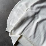 Ivory Heart Knit Polo
