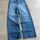 Wide Leg Denim Jeans