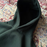 Forest Green Heavyweight Boxy Hoodie | 450 GSM