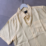 Half-Sleeve Linen Shirt