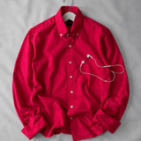 Red Oxford Shirt