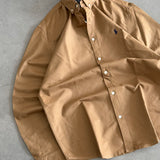 Camel Brown Oxford Shirt